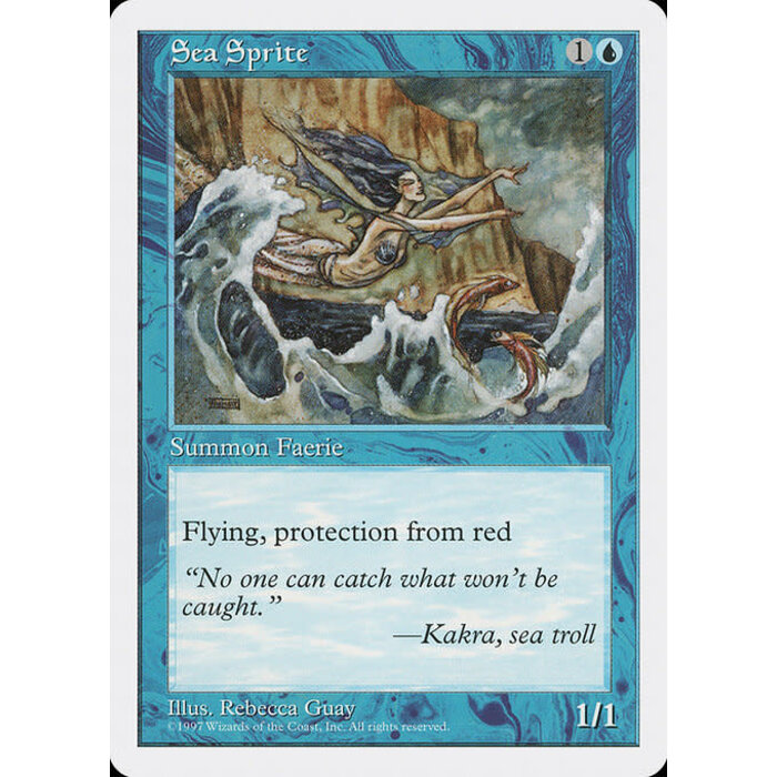 Magic: The Gathering Sea Sprite (120) Lightly Played