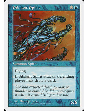 Magic: The Gathering Sibilant Spirit (123) Lightly Played
