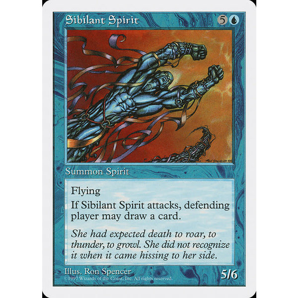 Magic: The Gathering Sibilant Spirit (123) Lightly Played