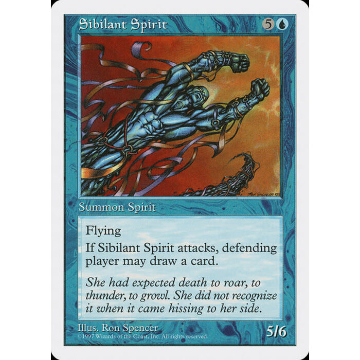 Magic: The Gathering Sibilant Spirit (123) Lightly Played
