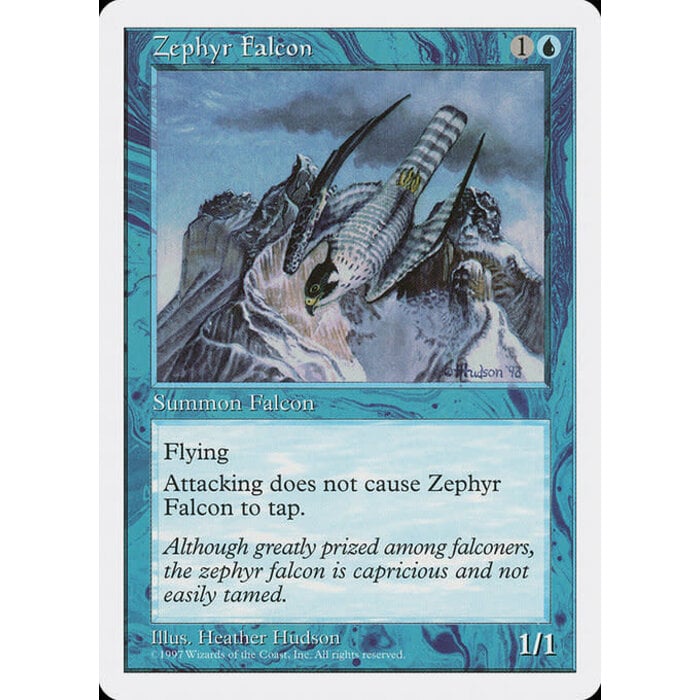 Magic: The Gathering Zephyr Falcon (137) Lightly Played