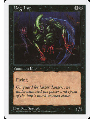 Magic: The Gathering Bog Imp (145) Lightly Played