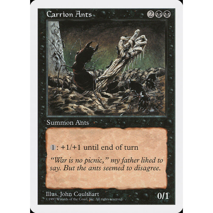 Magic: The Gathering Carrion Ants (150) Lightly Played