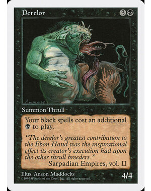 Magic: The Gathering Derelor (155) Lightly Played