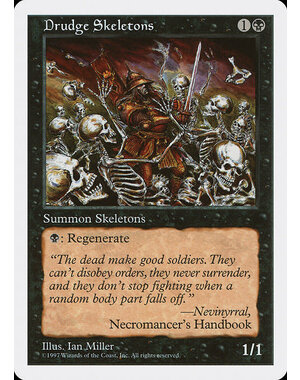 Magic: The Gathering Drudge Skeletons (157) Moderately Played