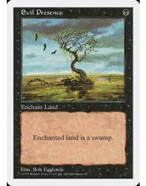 Magic: The Gathering Evil Presence (160) Lightly Played