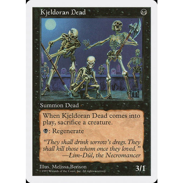 Magic: The Gathering Kjeldoran Dead (170) Lightly Played