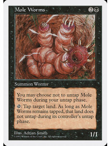 Magic: The Gathering Mole Worms (179) Lightly Played