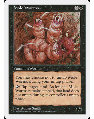Magic: The Gathering Mole Worms (179) Lightly Played