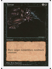 Magic: The Gathering Terror (196) Lightly Played