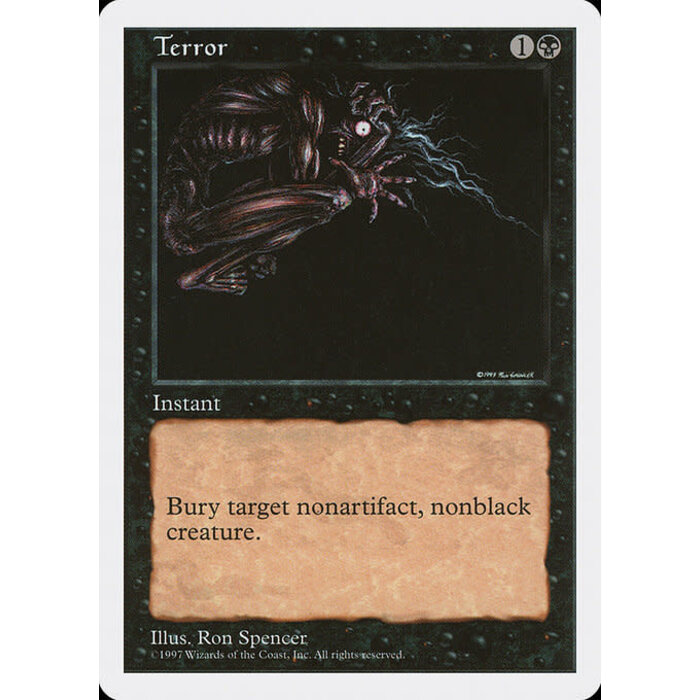 Magic: The Gathering Terror (196) Lightly Played