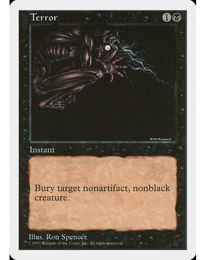 Magic: The Gathering Terror (196) Moderately Played