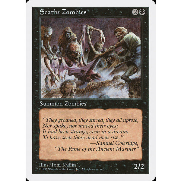 Magic: The Gathering Scathe Zombies (192) Lightly Played