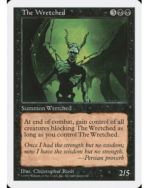 Magic: The Gathering The Wretched (197) Lightly Played