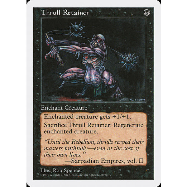 Magic: The Gathering Thrull Retainer (198) Lightly Played
