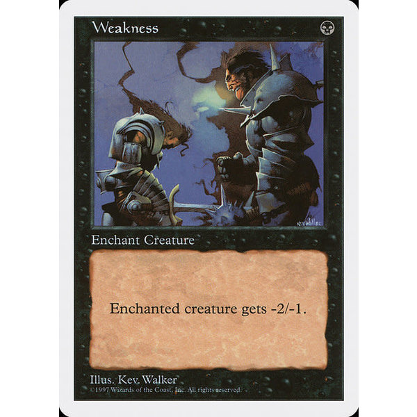 Magic: The Gathering Weakness (205) Lightly Played