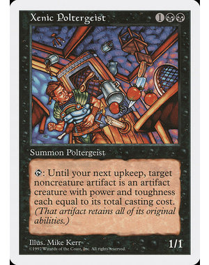 Magic: The Gathering Xenic Poltergeist (206) Lightly Played