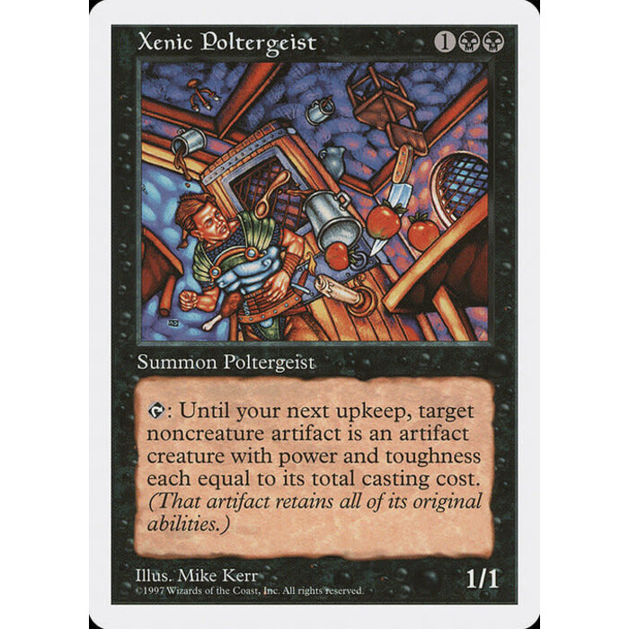 Magic: The Gathering Xenic Poltergeist (206) Lightly Played
