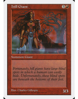 Magic: The Gathering Hill Giant (239) Lightly Played