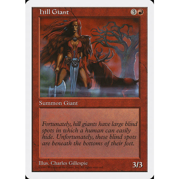 Magic: The Gathering Hill Giant (239) Lightly Played