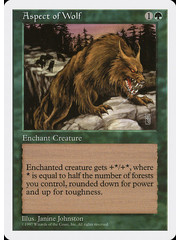Magic: The Gathering Aspect of Wolf (278) Near Mint