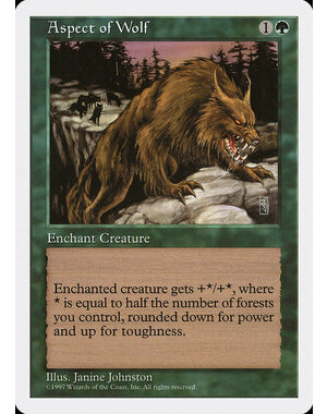 Magic: The Gathering Aspect of Wolf (278) Near Mint
