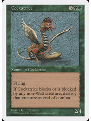 Magic: The Gathering Cockatrice (284) Lightly Played