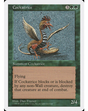 Magic: The Gathering Cockatrice (284) Lightly Played