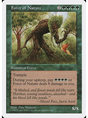 Magic: The Gathering Force of Nature (294) Lightly Played