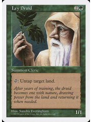 Magic: The Gathering Ley Druid (308) Lightly Played