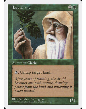 Magic: The Gathering Ley Druid (308) Lightly Played