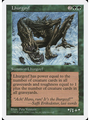 Magic: The Gathering Lhurgoyf (309) Lightly Played