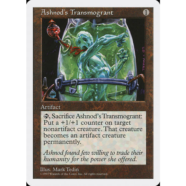 Magic: The Gathering Ashnod's Transmogrant (350) Lightly Played