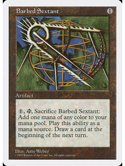 Magic: The Gathering Barbed Sextant (351) Lightly Played