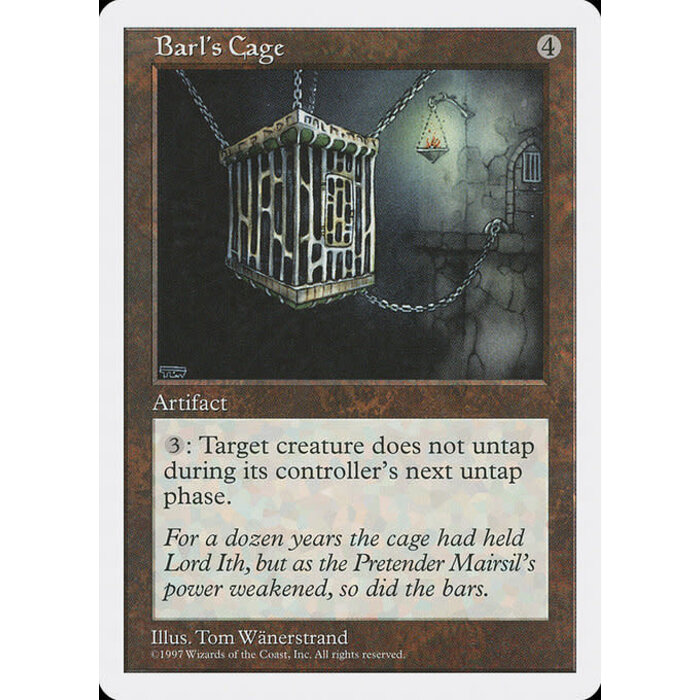 Magic: The Gathering Barl's Cage (352) Lightly Played