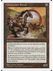Magic: The Gathering Clockwork Steed (357) Moderately Played