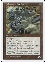 Magic: The Gathering Colossus of Sardia (358) Lightly Played