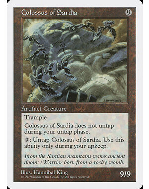 Magic: The Gathering Colossus of Sardia (358) Lightly Played