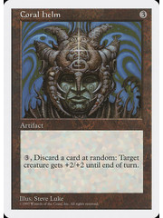 Magic: The Gathering Coral Helm (359) Lightly Played