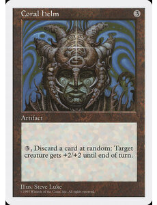 Magic: The Gathering Coral Helm (359) Lightly Played