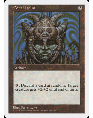 Magic: The Gathering Coral Helm (359) Lightly Played