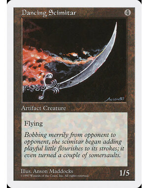 Magic: The Gathering Dancing Scimitar (362) Lightly Played