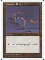 Magic: The Gathering Glasses of Urza (374) Heavily Played