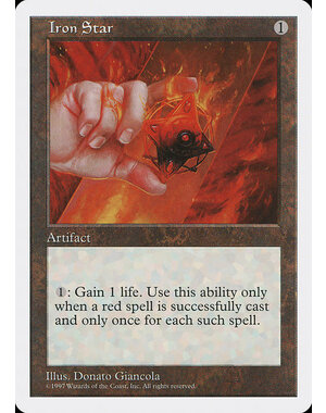 Magic: The Gathering Iron Star (379) Lightly Played
