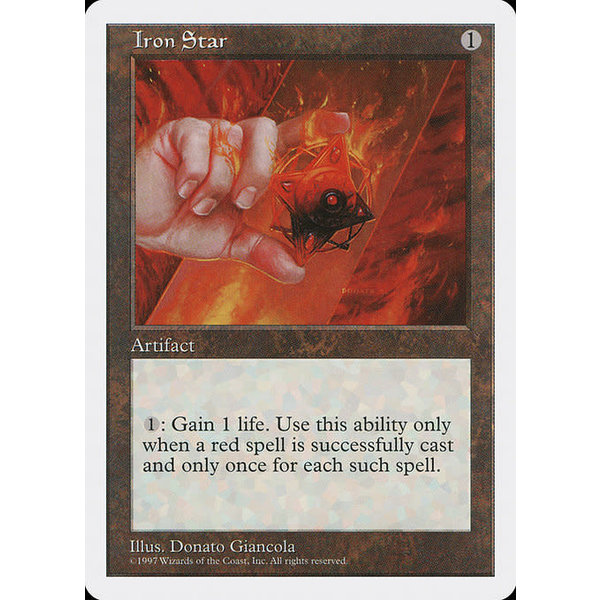 Magic: The Gathering Iron Star (379) Lightly Played