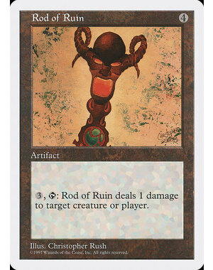 Magic: The Gathering Rod of Ruin (396) Lightly Played
