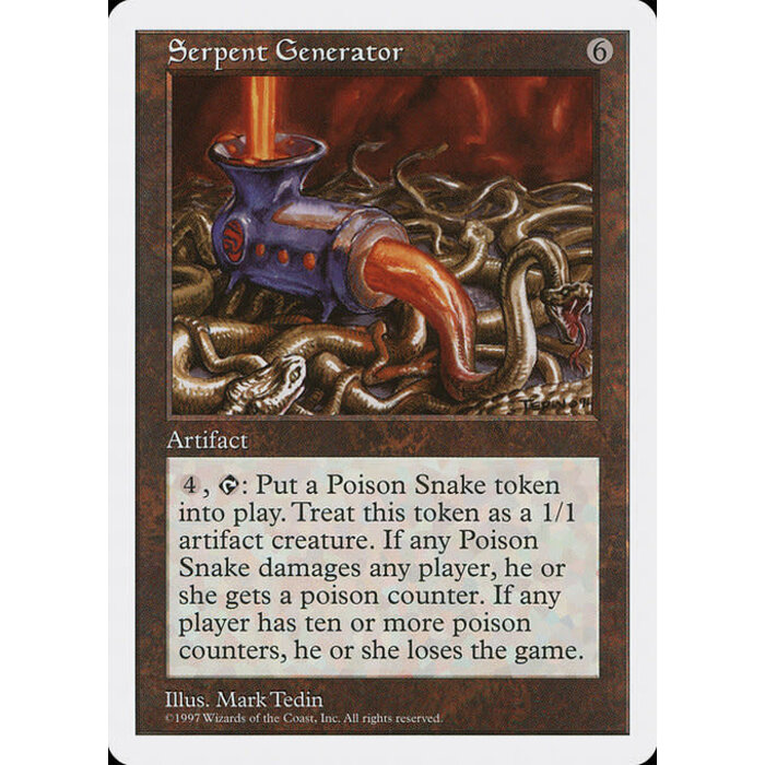 Magic: The Gathering Serpent Generator (397) Lightly Played