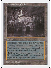 Magic: The Gathering Bottomless Vault (411) Lightly Played