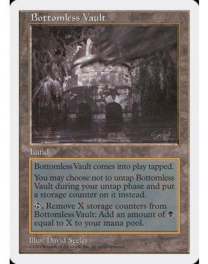 Magic: The Gathering Bottomless Vault (411) Lightly Played