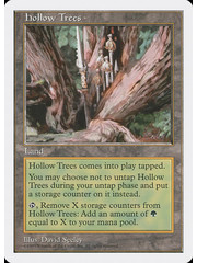 Magic: The Gathering Hollow Trees (418) Lightly Played